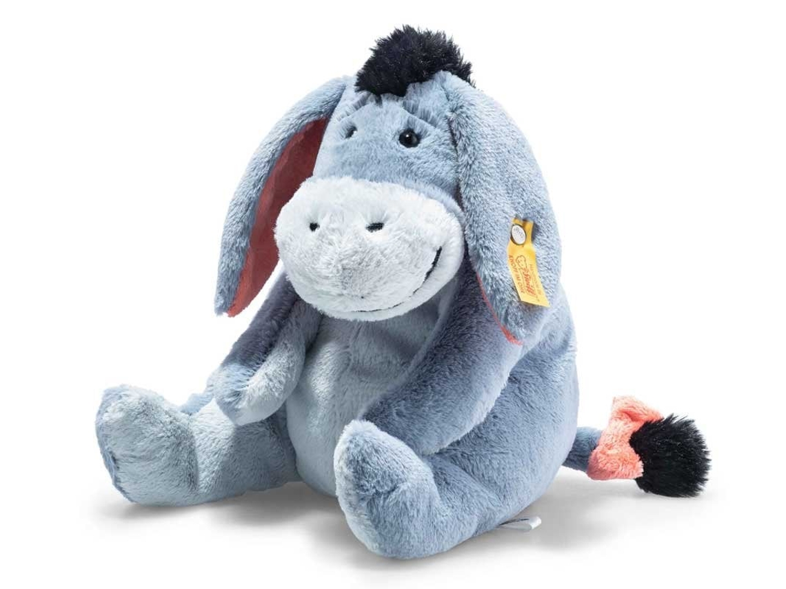 Brinquedo De Pelúcia Steiff Disney Eeyore Azul 25 Cm Brinquedo De Burro De Pelúcia