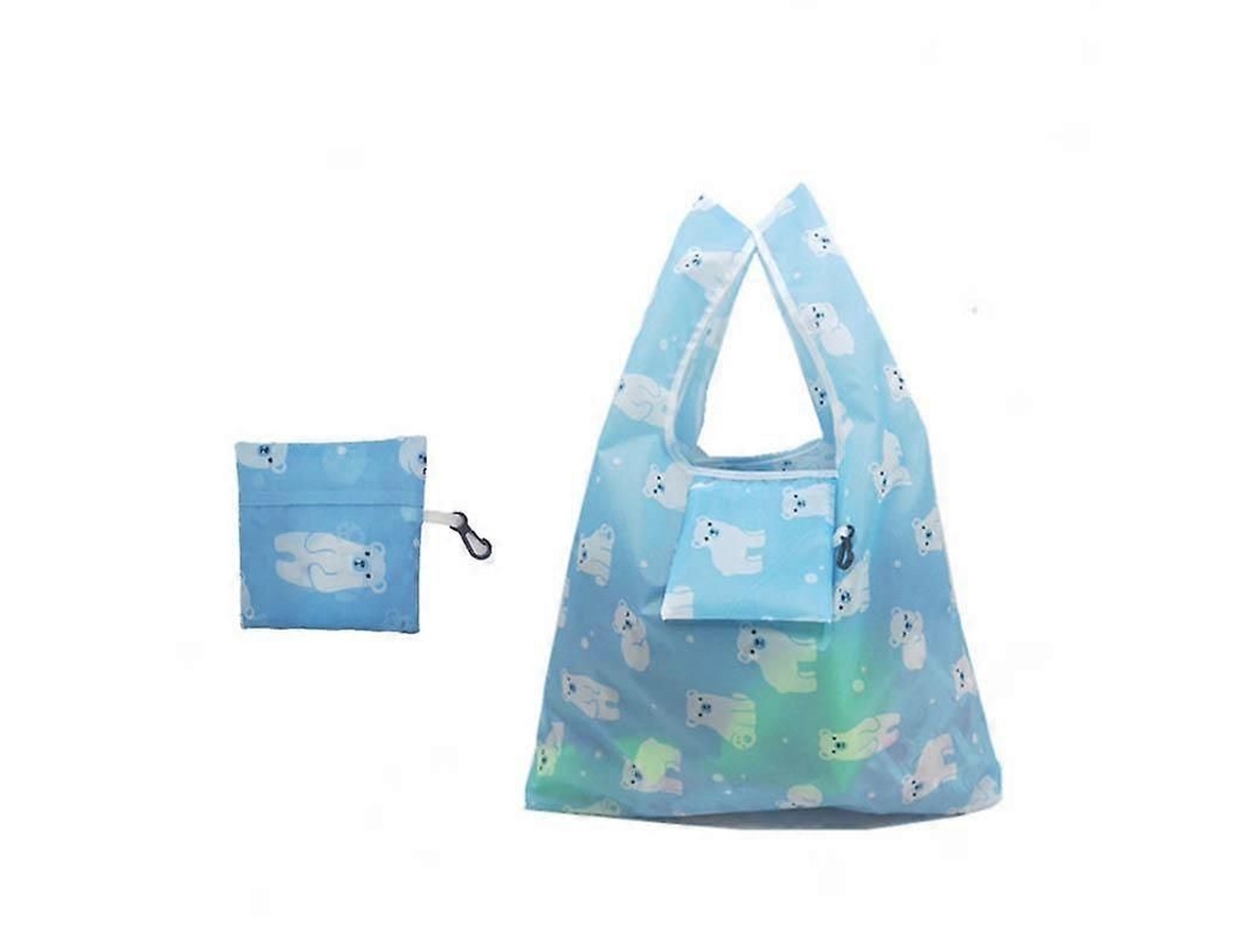 Bolsa Dobrável Vogue Para Guardar Flores, Sacola De Compras, Bolsa Feminina Portátil Da Moda Com Estampa De Flamingo, Reutilizável E De Grande Ca