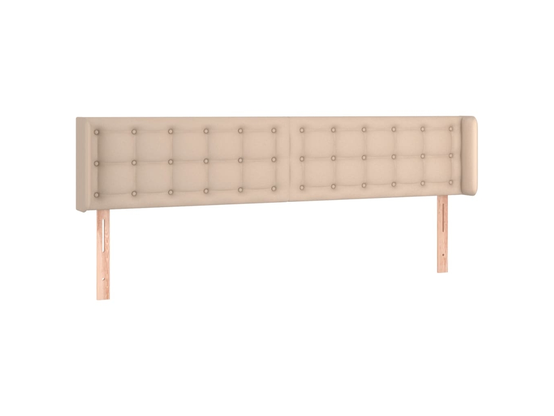 Headboard, Headboards Vidaxl Marrom Couro Artificial (163 X 16 X 78/88 Cm)