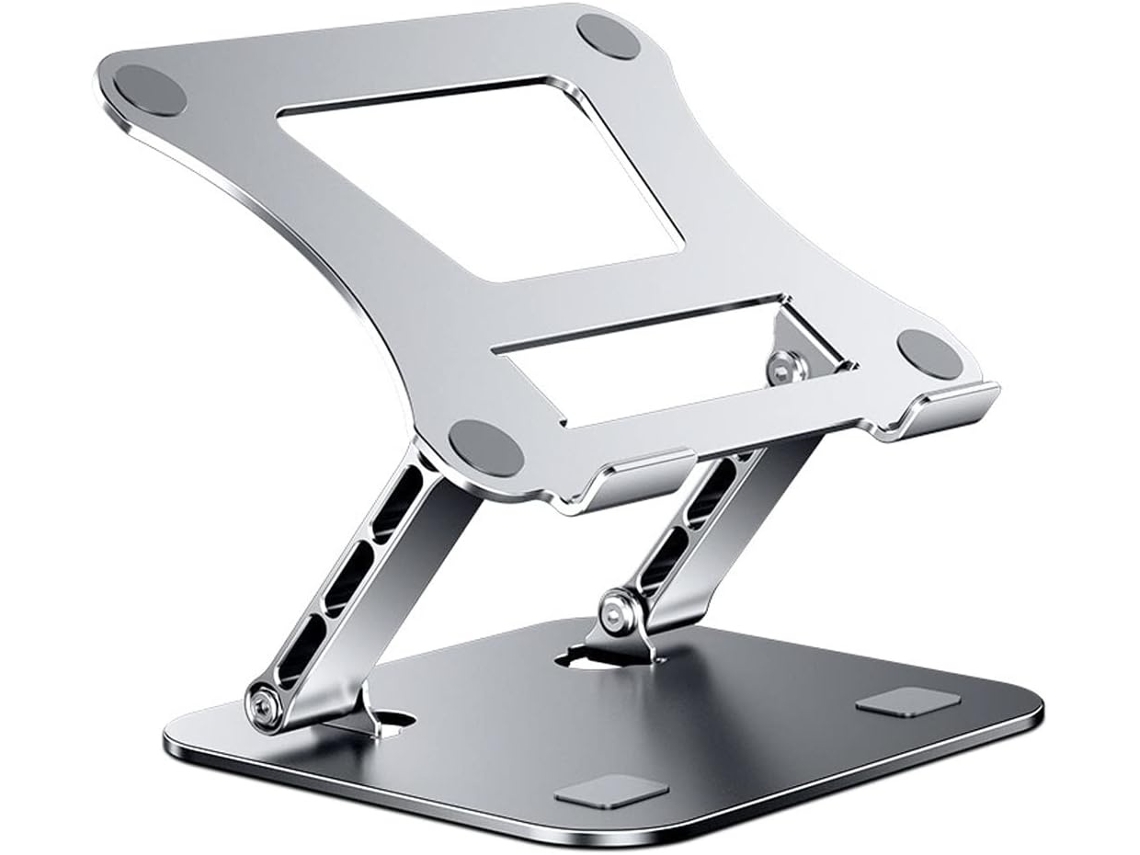 Lurelia Suporte Para Portátil Ajustável Em Multiângulo, Ergonómico, Com Ventilação, Em Alumínio, Para 10 A 17 Polegadas