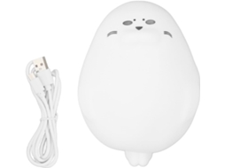 Iluminação noturna, luminária de mesa com design articulado, iluminação suave, decoração para mesa de escritório.