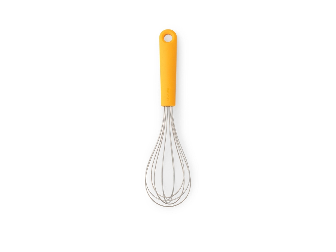 Batedor De Varas Grande Aço Inoxidável Com Cabo Amarelo BRABANTIA 1 un