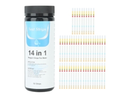 Primerox listras Testadoras de Água 14 em 1 Ph para Água Potável Piscina Spa 50 Listras
