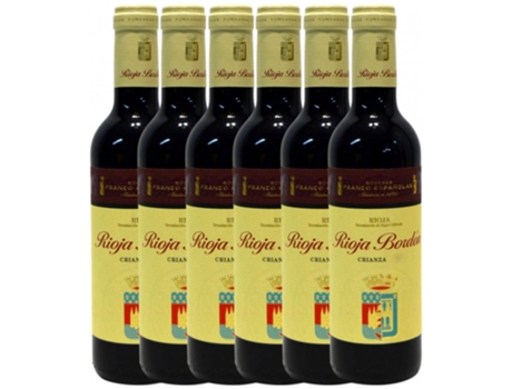 Bodegas Franco Españolas Bordón Rioja Crianza 37 cl (Caixa de 6 unidades)