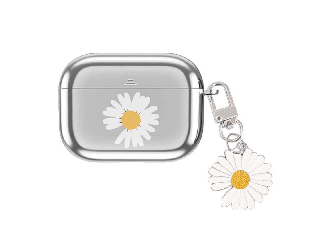 Capa de Silicone para Estojo de Airpods Pro com Pulseira e Pingente YURU