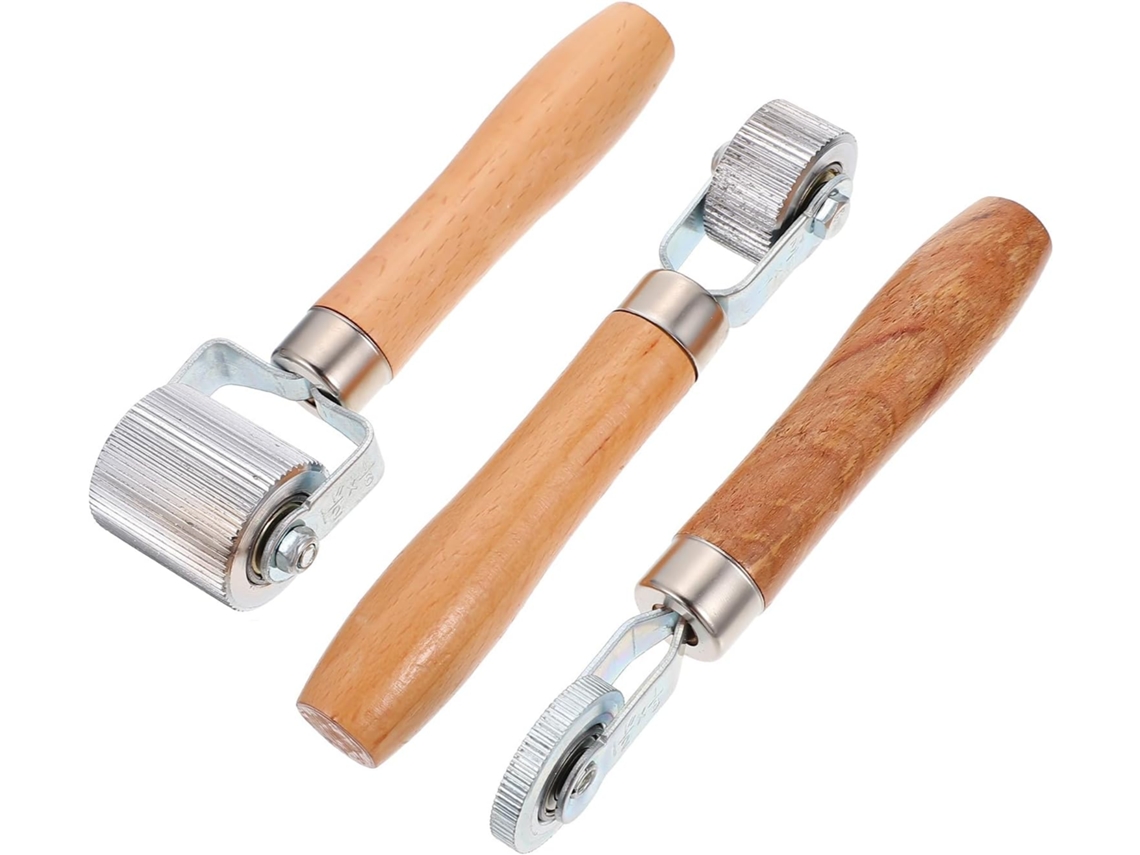 Kit de Reparo de Pneus de Carro, Ferramenta Portátil de Alta Resistência, 3 Peças