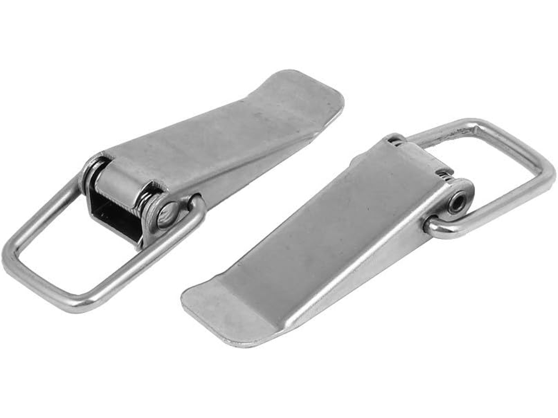 Fecho de Alavanca com Mola Metálica para Caixa/baú, 2 Peças CHABERLU (907393abf01442bc64683f358b338bac)
