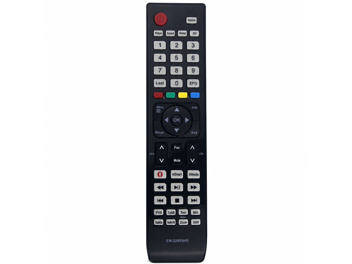 Comando À Distância Para Tv Compatível Com Hisense En-32959hs_zhd
