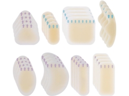 Curativos Hidrocoloides Para Calcanhar, 32 Unidades De Gel Para Prevenção Bolhas, Para Caminhar Na Ponta Dos Pés E Das