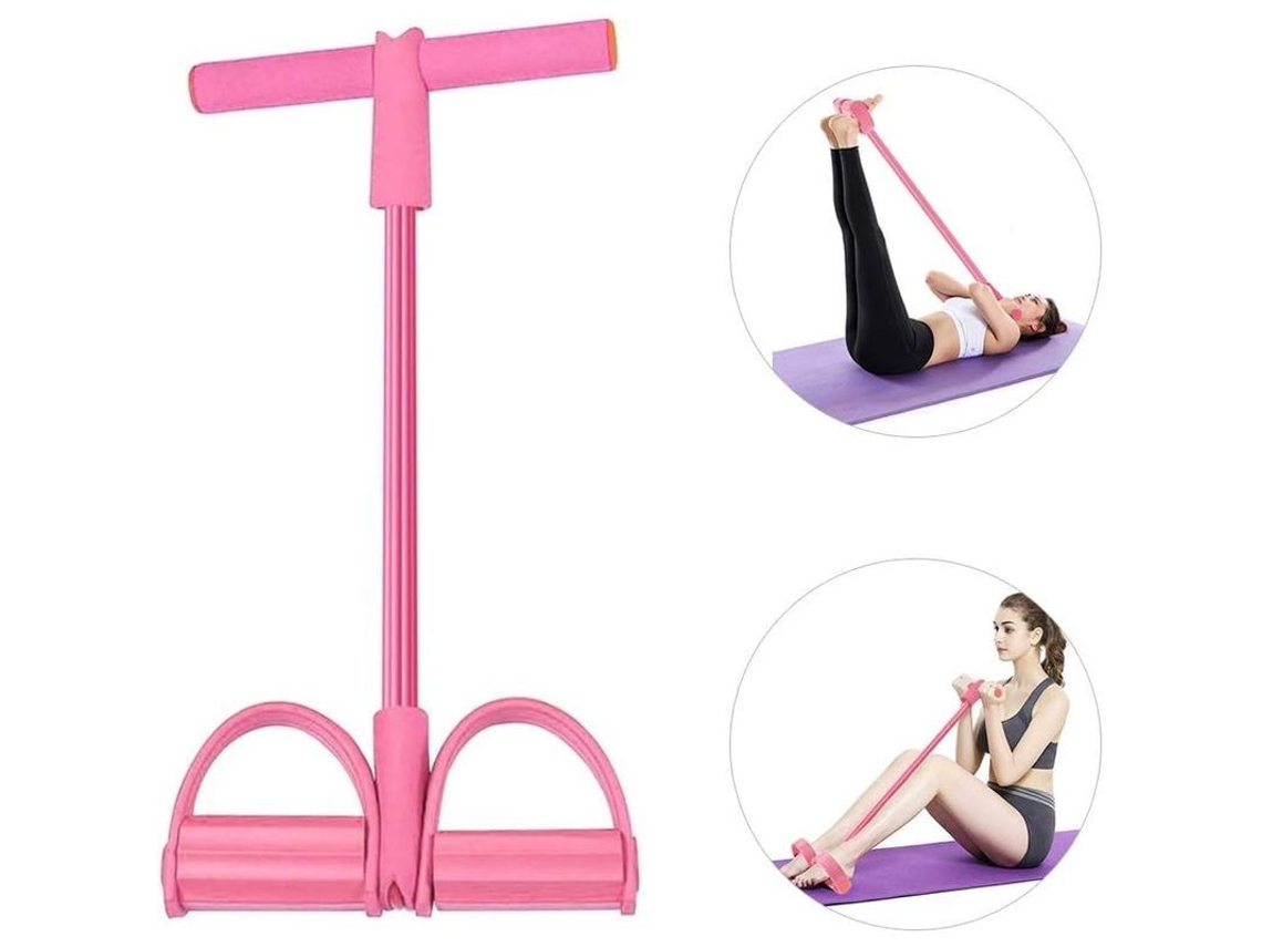 Entrenador De Piernas De Resistencia 2025, Banda De Pedal Elástica, Equipo Gimnasio Abdominal Y Musculación Portátil