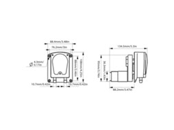 Bomba Peristáltica Dc 12v Com Capa Pc Transparente