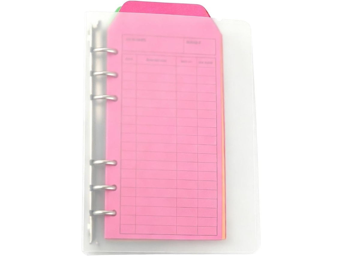 Classeur D'épargne Com Envelopes D'espèces 12 Envelopes Coloridos