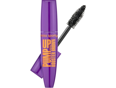 Máscara Pump Up Booster Espessante Marrom 002, 12ml Miss Sporty