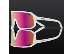 (estilo A2) Óculos De Sol Unissex Para Ciclismo Com Lentes De Polímero Semitransparentes Resistentes A Impactos E Com Proteção Uv400.