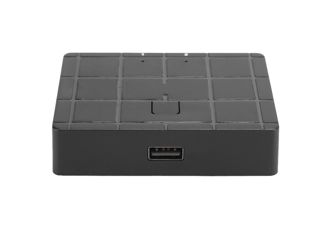 Conmutador De 2 Puertos Usb Para Impresora, Escáner, Ratón, Teclado Y Disco Duro Móvil