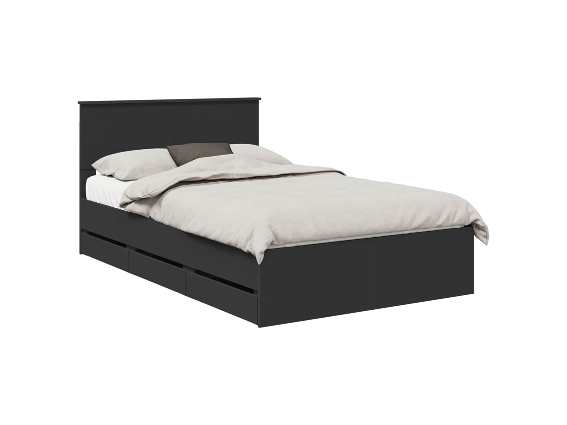 Estrutura de Cama com Cabeceira MAISON EXCLUSIVE (160x200 cm)