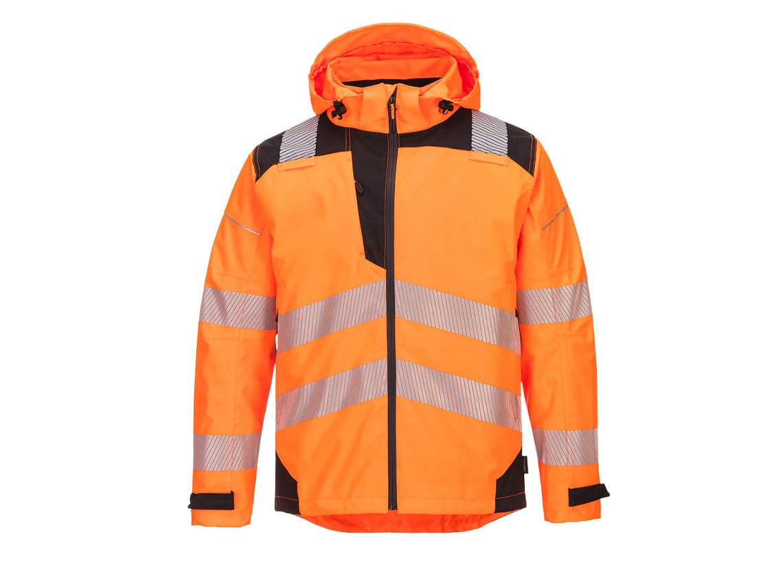 Capa De Chuva Respirável Extrema Para Exterior Pw3 Amarelo Preto / Xxl