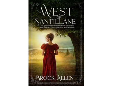 Livro West of Santillane de Brook Allen (Inglês)
