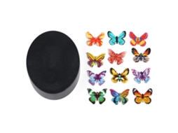 Decoração Mesa Borboleta Anéis Magnéticos Personalidade Worten