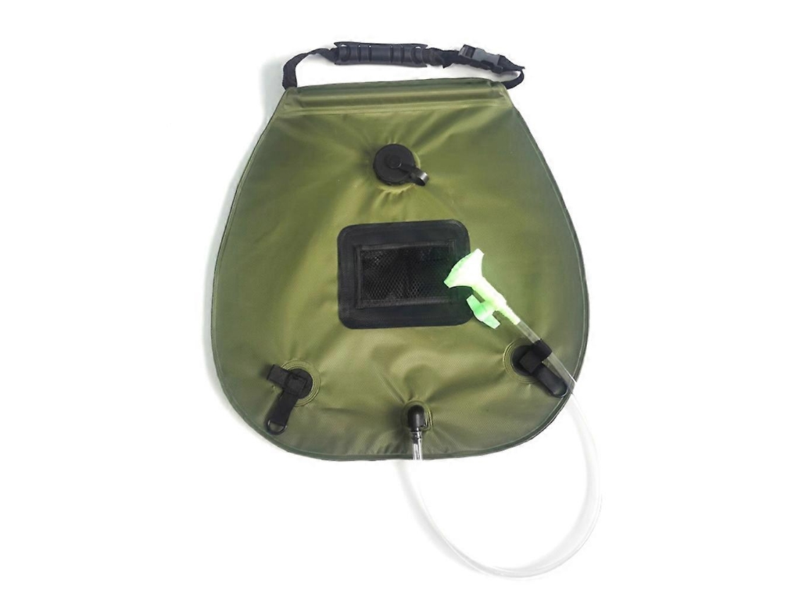 Bolsa De Banho Aquecida A Energia Solar De 5 Galões Para Atividades Ao Ar Livre E Caminhadas PENGDSJE