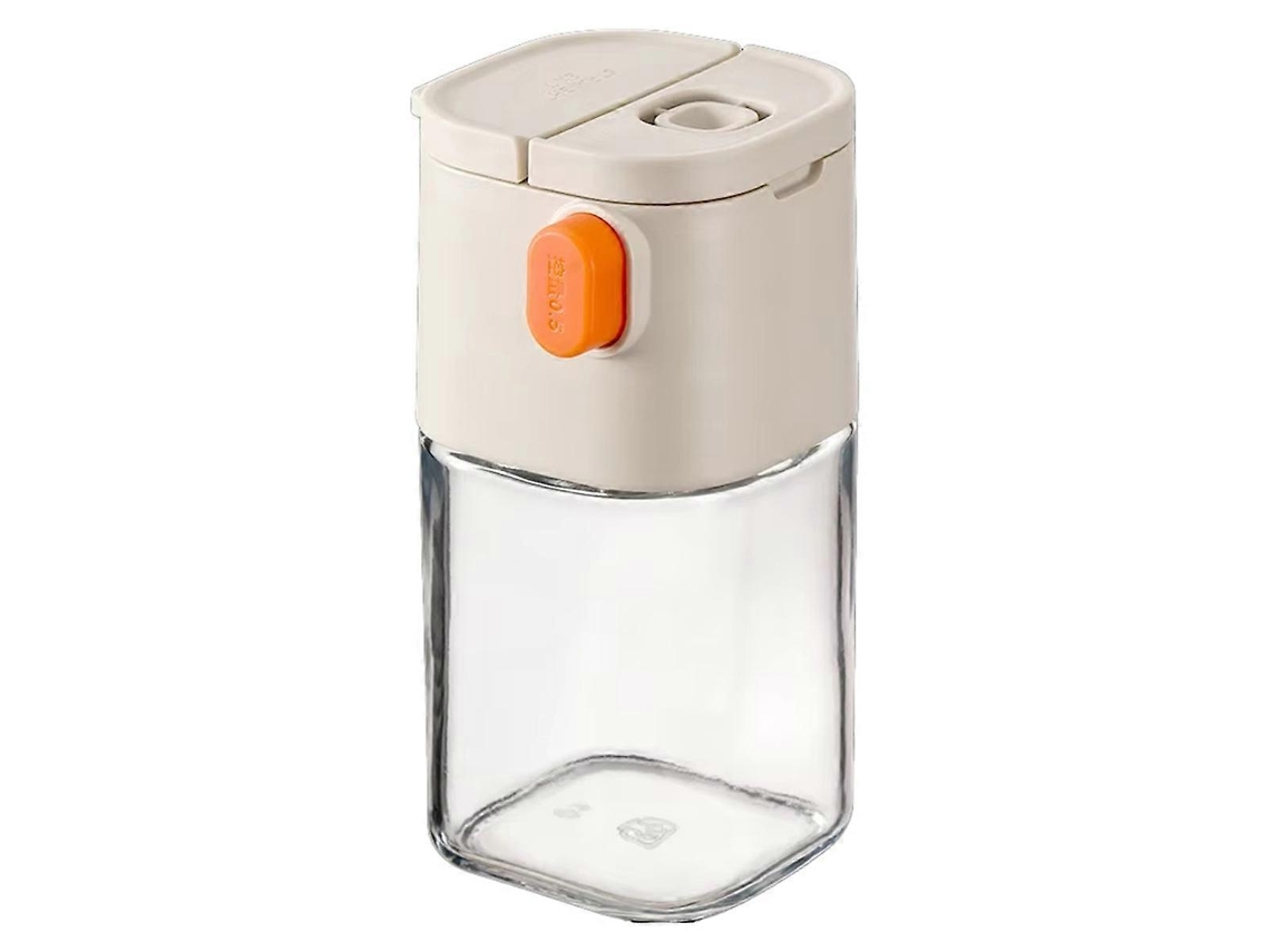 Frasco De Vidro Para Temperos Com Sistema De Pressão, Pote Para Temperos Com Dosagem Precisa