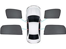 Tapete Automotivo para Vidros Dianteiros e Traseiros do Toyota Prius Xw50 2015 2022 Proteção Proteção