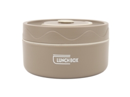 Panela térmica portátil de aço inoxidável 304 com dupla camada, 420ml, ideal para refeições.