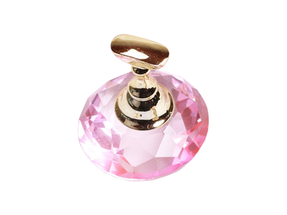 Porta-Unhas Magnético Pratica Treinamento Display Stand Suportes De Cristal Acrílico Liga Falsa Diy Ferramentas De Manicure Rosa ZMDECQNA