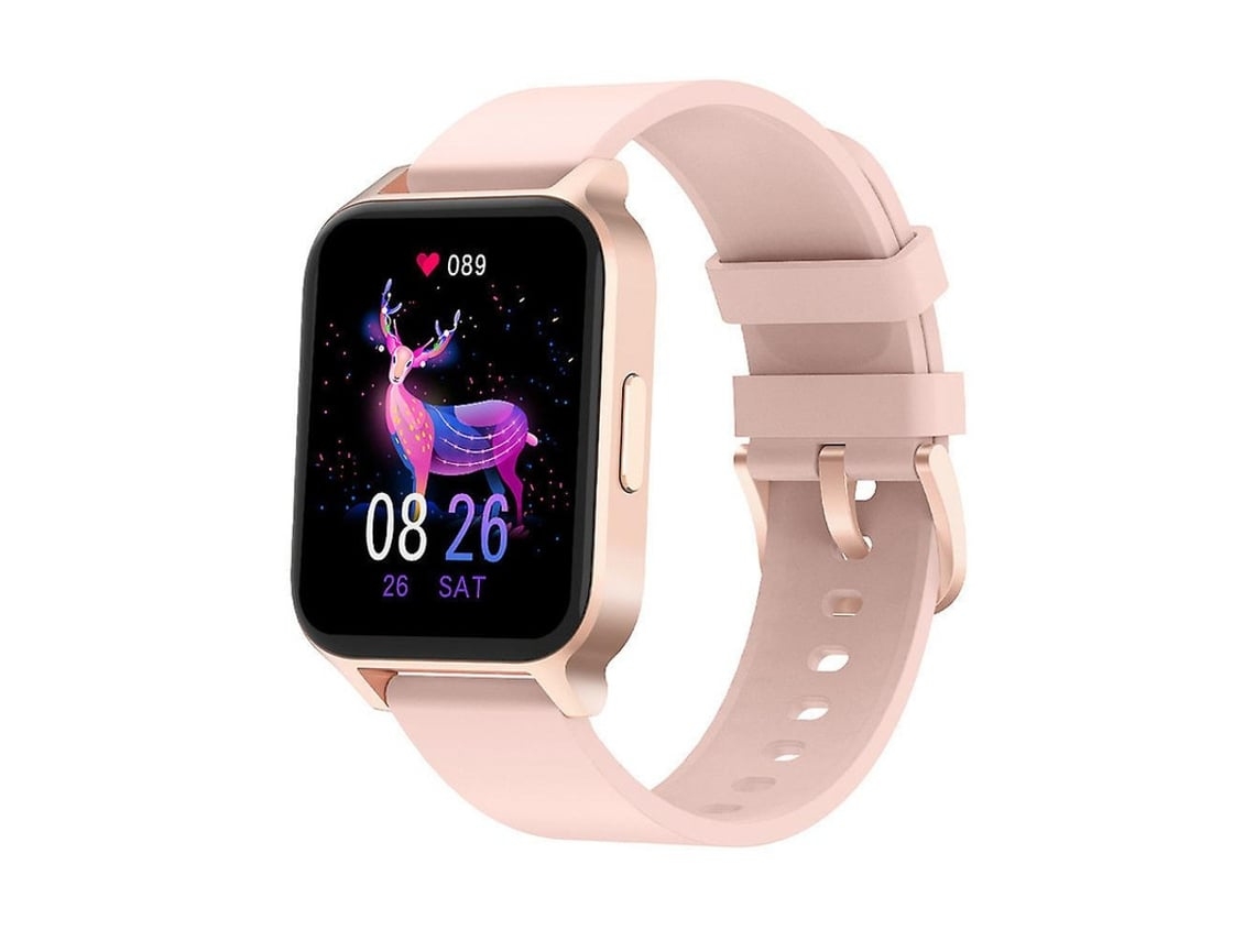 Smartwatches YEMAESRE X51228 Feminino 1 69 Polegadas Ip68 À Prova D'Água para Android e Ios Rosa
