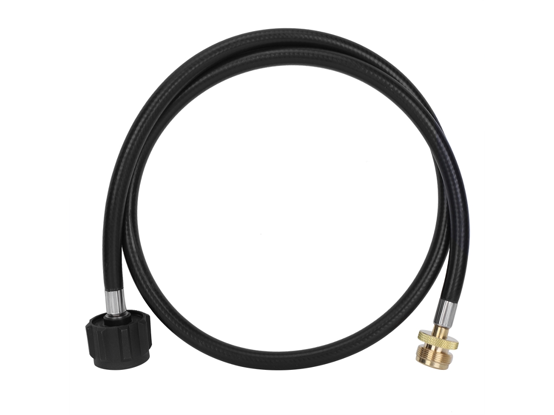 Mangueira De Gás Propano 1,2m Adaptador Churrasco Camping