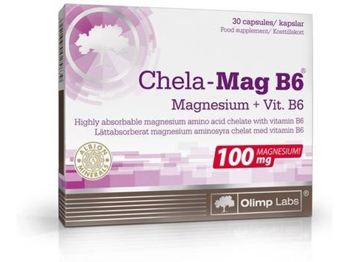 Suplemento Alimentar OLIMP LABS Chela-Mag B (30 cápsulas)
