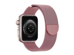 Pulseira De Substituição Panoona Para Apple Watch 38/40/41/série 11-10 42mm Rosa Choque