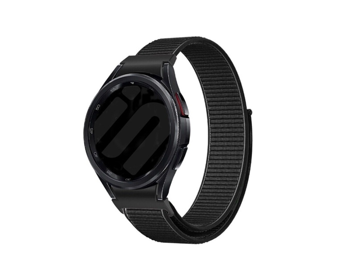 Bracelete Nylon GIFT4ME Compativel com Amazfit Gtr Mini 43Mm Preto