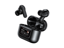 Fones de ouvido Bluetooth sem fio com tela colorida, cancelamento de ruído, Bluetooth 5.4 EOOCOO