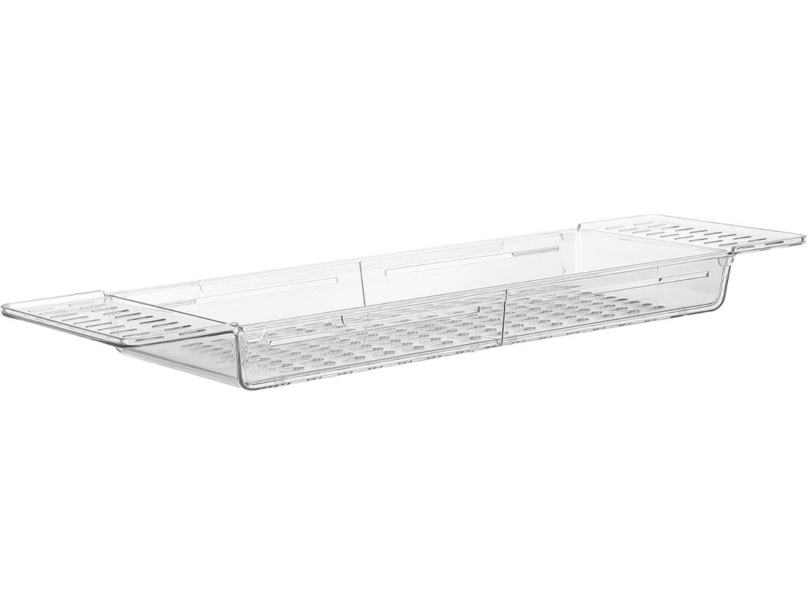 Prateleira Expansível de Plástico Transparente CHABERLU