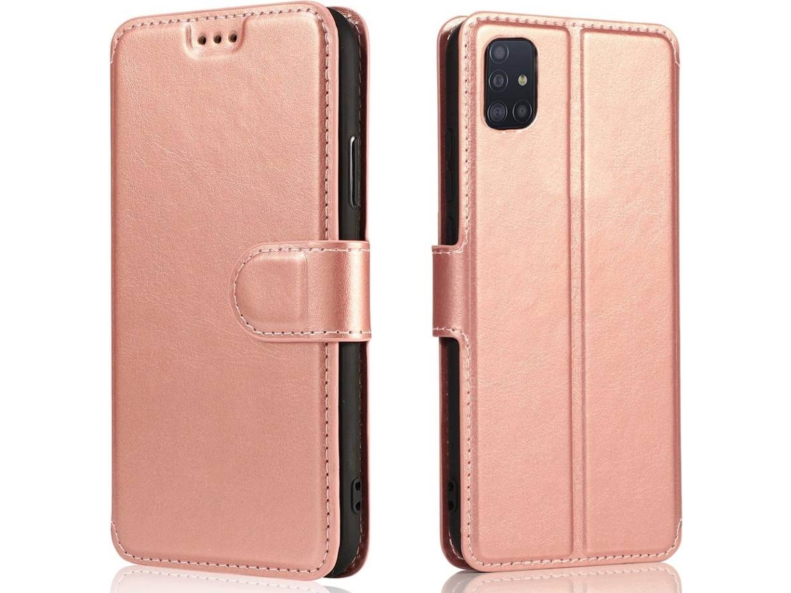 Capa Samsung Galaxy A71 HONGWE. Rosa