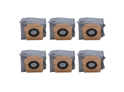 6pcs sacos de poeira para aspirador robótico X8 X8 Pro X10 Pro peças de reposição tecido não tecido
