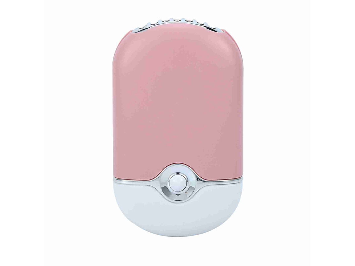 Ventilador Mini Usb Para Secagem Rápida De Cola De Cílios Extensos Ar Condicionado Rosa