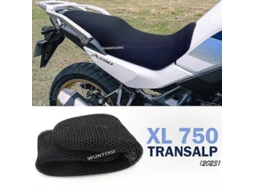 Capa de assento de moto Honda XL 750 Transalp 2023, almofada de proteção respirável, 3D CHARM
