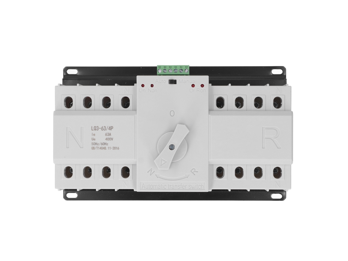 Conmutador Automático de Transferência Potência Dual 4p 63a 400v Gerador S/MARCA