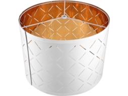 Luminária Semicircular Em Tecido Branco Em Formato De C, Decorativa Para Luminária De Mesa E De Teto, Para Interiores Pequenos.