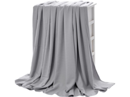 Manta Refrescante de Fibra Bambu 100x150cm, Aconchegante E, Verão, Dupla Face,, Respirável Suave CHABERLU