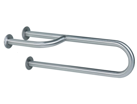 BFD600CS Barra Fixa 3P Direita Aço Inoxidável Acetinado MEDICLINICS