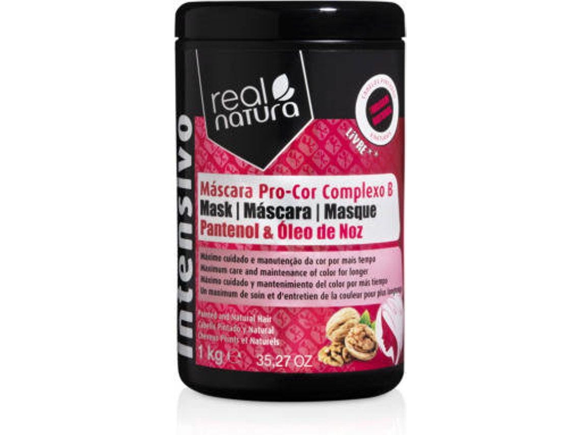 Champô Líquido REAL NATURA Sem Sal Pro-Cor Complexo B (1 kg)