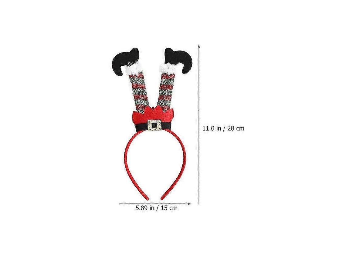 Conjunto De 5 Faixas De Cabeça De Natal, Cores Variadas, Acessórios Para Festa