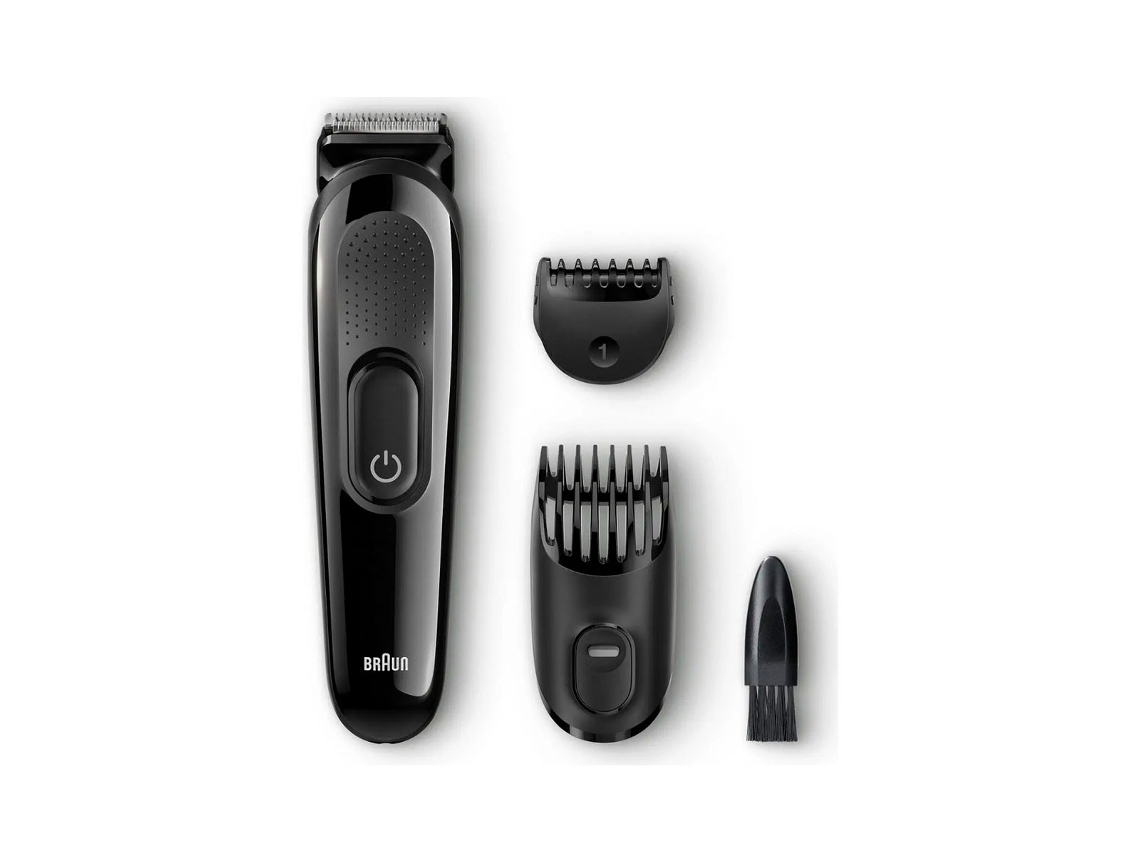 Máquina de cortar cabelo multifuncional 3 em 1 BRAUN Sk2000