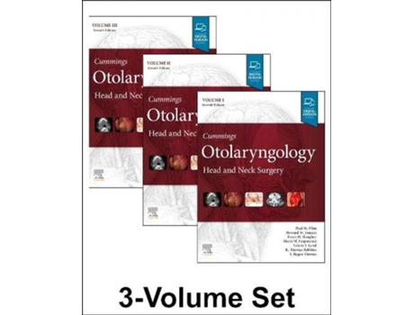 Livro Cummings Otolaryngology de Paul W. Flint (Inglés)