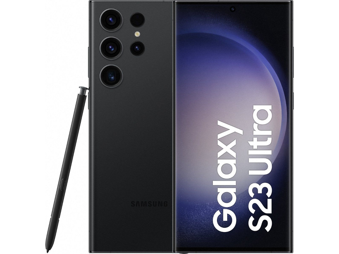 Galaxy S23 Ultra Samsung (recondicionado Sinais De Uso 256 Go Negro) (single Sim)
