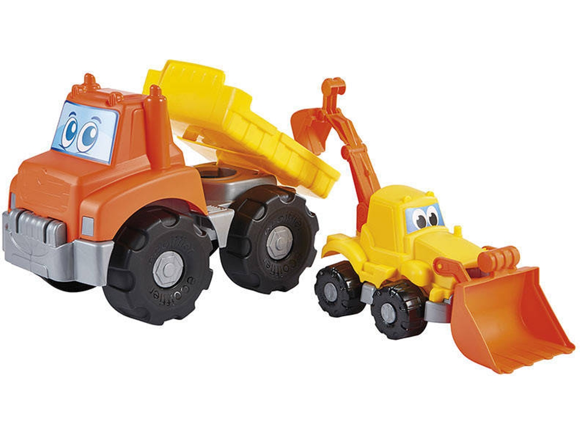 Camião SMOBY com retroescavadora  (Idade Mínima: 2 - 37 cm)