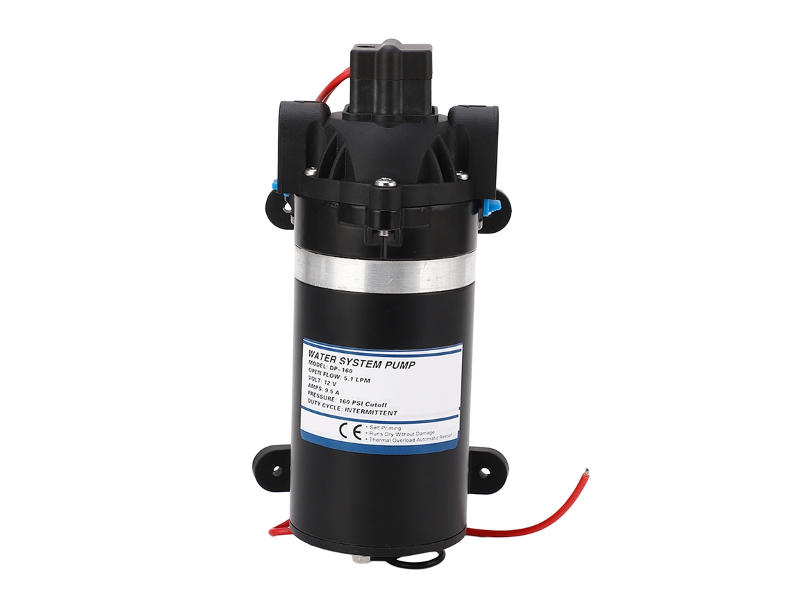 Bomba De Aumento De Água De Diafragma Laxiscreed Com 160psi De Alta Pressão E Fluxo De 5.1lpm